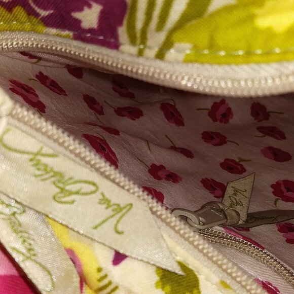 Vera Bradley Make Me Blush On the Go Tote Large Pink Floral Retired - Picture 6 of 10